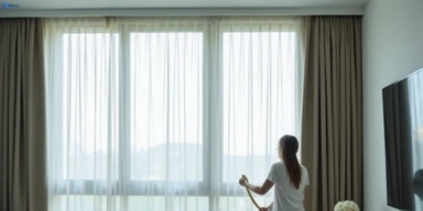 Delicate sheer drape cleaning wacol Matty Curtain Cleaning